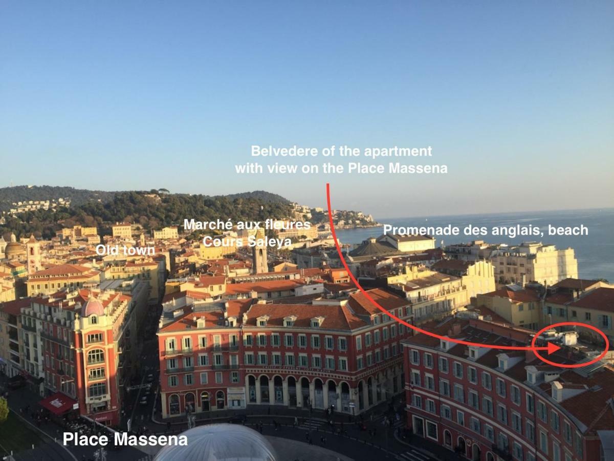 Apartment On Place Massena Nizza Esterno foto